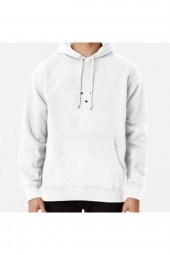 White Fox Beyaz Kapşonlu Sweatshirt Hoodie - 1
