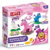 Lets Oyun Hamuru Tiny Minik Arkadaşım Seti 75 GR 36 Parça L8494 - 1