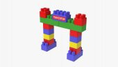 Eğlenirken Öğreten Alfabe Tren Blocks Set - 52 Parça - 1