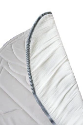 Kapitone Süngerli Yumuşak Seccade - Beyaz thumbnail 2