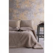 APRİCİTAS BASİC SOFTLY YORGAN SET EKRU ÇİFT KİŞİLİK - 1