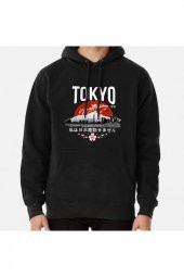 Tokyo,I don’t speak Japanese: White Version Baskılı Sweatshirt Hoodie - 1