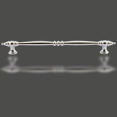 Petek Mobilya Mutfak Dolabı Çekmece Dolap Kapak Kulpu Düz Metal Kulbu Kulp Kulpu 224 Mm Krom thumbnail 3