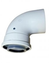 Buderus 90 Derece Orijinal Kombi Baca Dirseği - 1