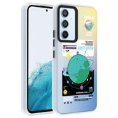 Galaxy A14 Kılıf Desenli Zore Dragon Sert Kapak - 4