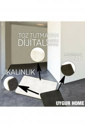Uygur Home Sweet Home Tasarım Coco Görünümlü Dekoratif Dış Kapı Önü ve Iç Mekan Paspası - 5