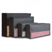 CUTY HOME EV TEKSTİL SİYAH VALİZ ORGANİZER-4LÜ SET - 1