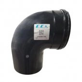 Eca 90 Derece Confeo Premix Orijinal Kombi Baca Dirseği (Siyah) - 1