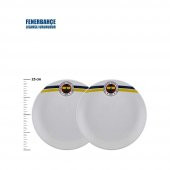 Neva N3428 Fenerbahçe Lisanslı Arma Logo 2li Servis Tabağı 5613 - 5