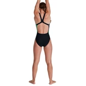 SPEEDO KADIN YÜZÜCÜ MAYOSU PLMT PBCK AF BLACK/GREY 8-06187C515 YZM - 1