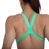 SPEEDO KADIN YARIŞ MAYOSU LZR VALOR OPBK KSKN AF GREEN/BLU 8-11978D881 YZM - 3