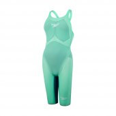 SPEEDO KADIN YARIŞ MAYOSU LZR VALOR OPBK KSKN AF GREEN/BLU 8-11978D881 YZM - 6