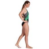 SPEEDO KADIN YÜZÜCÜ MAYOSU PLMT PBCK AF BLACK/GREY 8-06187C515 YZM - 6