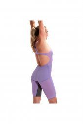 SPEEDO KADIN YARIŞ MAYOSU LZR VALOR OPBK KSKN AF PURPLE/GREY 8-11978H548 YZM - 3