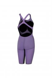 SPEEDO KADIN YARIŞ MAYOSU LZR VALOR OPBK KSKN AF PURPLE/GREY 8-11978H548 YZM - 5