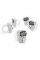 5 Adet Dijital Zikirmatik Sayaç Tesbih Beyaz thumbnail 1