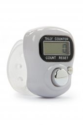 5 Adet Dijital Zikirmatik Sayaç Tesbih Beyaz thumbnail 3