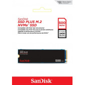 SanDisk SSD PLUS 500GB 2400MB-1500MB/s M.2 PCIe Gen 3.0 NVMe SSD SDSSDA3N-500G-G26 - 4