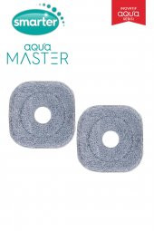 SMARTER AQUA MASTER 2 YEDEK MOP TEMİZ & KİRLİ SUYU AYIRMA ÖZELLİĞİ OTOMATİK TEMİZLİK SETİ MOP PASPAS - 2