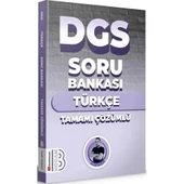 DGS TÜRKÇE ÇÖZÜMLÜ SORU BANKASI  BENİM HOCAM - 1