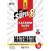 Nitelik Yayınları Süper 8. Sınıf Matematik Kazanım Soru Kitabı - 1