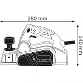 Bosch Professional GHO 6500 Planya - 0601596000 - 2