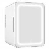 Mioji Mio 212 4L LED Işıklı Kozmetik Makyaj Krem Sıcak ve Soğuk Ayarlı Taşınabilir Fridge Mini Dolap - Beyaz - 4