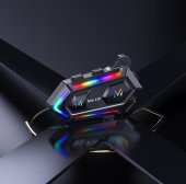 Mioji Mio 110 RGB 1000mAh IPX6 Kask Intercom Motosiklet Bluetooth Kulaklık - 2