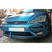 Ford Focus 1 Hb&Sedan 1998-2004 Uyumlu Üniversal Laguna lip Esnek Ön Lip 2 Parça Tampon Altı Dil Karlık Ön Ek - 4