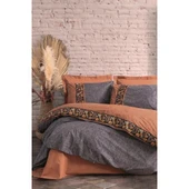 Cotton Box Folk Art Çift Kişilik Nevresim Takımı Dalila Tarçın - 1