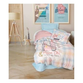 Cotton Box Genç Ranforce Nevresim Takımı Tek Kişilik Smile Mint - 1