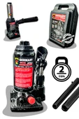 GERMANY STYLE GRMPRO 2 Ton Kapasiteli Şişe Kriko Çanta Tipi Kriko 2 Ton Şişe Kriko - 1