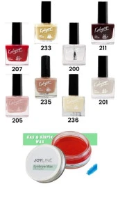 Kalyon Oje 8'Li Set-5+joy line Kaş Şekillendirici Ve Sabitleyici Wax 50ml - 1