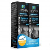 Bioder Erkeklere Özel Tüy Dökücü Krem 2x100 Ml 3 Adet - 1
