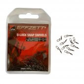 Dam Effzett D-Lock Snap Swivel M Klipsli Fırdöndü 10 Adet - 1