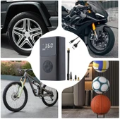 Mioji Mio 11 Plus 150PSI 4000mAh Taşınabilir Araba Lastik Hava Pompası - 4