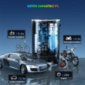Mioji Mio 11 Plus 150PSI 4000mAh Taşınabilir Araba Lastik Hava Pompası - 5