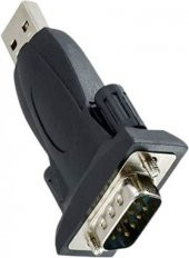QPORT Q-U232 USB2.0 => RS232 ÇEVİRİCİ+USB KABLO (Giriş:USB2.0 => Çıkış:RS232) (USB Kablosuyla) - 1