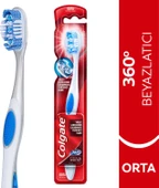 Colgate 360 Visible White Beyazlatıcı Orta 2 Adet Diş Fırçası - 1