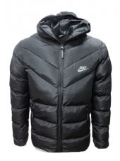 Nike N01461 Erkek Sportswear Şişme Kışlık Mont  - N01461 - Siyah - 1