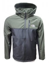 The North Face T01465 Erkek Parçalı Softshel Kapüşonlu Mont - T01465 - Siyah - 1