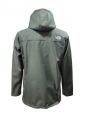 The North Face T01463 Erkek Büyük Beden Softshell Kapüşonlu Mont  - T01463 - Haki - 3