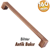 Bihter 160 mm Metal Eskitme Antik Bakır Mobilya Mutfak Çekmece Dolap Dolabı Kulpu Kulbu Kulpları - 1