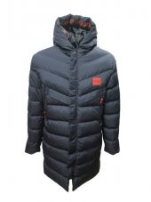 Hugo Boss H213983 Erkek Kapüşonlu Spor Şişme Kaban - H213983 - Lacivert - ST01345-Lacivert-S - 1