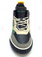 Gamelu 23Km Polo Erkek Boğazlı Memory Taban Sneaker Ayakkabı. - Siyah - ST00793-Siyah-40 - 4