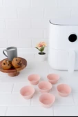 Onikiden Airfryer Yapışmaz Kek Muffin Kalıbı 6lı - Tüm Hava Fritözleriyle Uyumlu Sl33 - 1