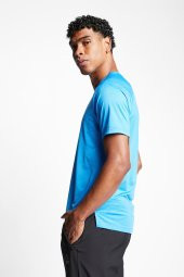 Lescon 23b-1022 Erkek Antreman Kısa Kol Tshirt - Mavi - ST00157-Mavi-XL - 2