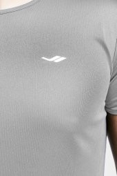 Lescon Erkek 23S-1220-23B Kısa Kol T-Shirt - Açık Gri - 3