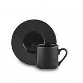 Korkmaz A8717-2 Siesta Collection 6lı Siyah Kahve Fincan Takımı - 2