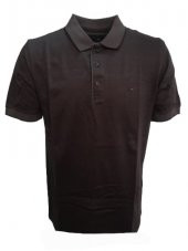 Rey Polo Erkek Basic Polo Yaka Kısa Kol T-shirt R01201 - Kahverengi - M - 1